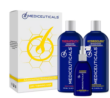 Mediceuticals Zestaw kosmetyk&oacute;w stymulujący porost włos&oacute;w, suche włosy