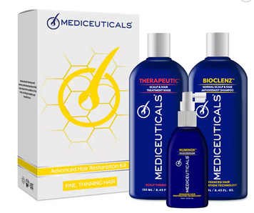 Mediceuticals Zestaw kosmetyk&oacute;w stymulujący porost włos&oacute;w, cienkie włosy
