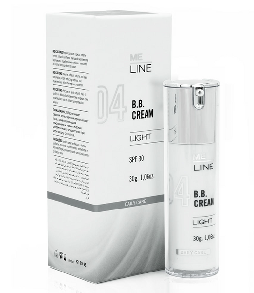 04 Me Line B.B. CREAM LIGHT &ndash; Krem koloryzujący dla sk&oacute;ry o fototypie I-III