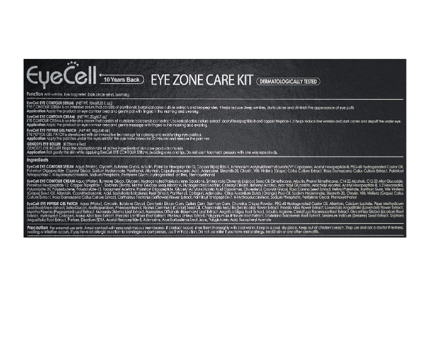 Genosys EyeCell Kit -  kompleksowy zestaw do pielęgnacji delikatnej sk&oacute;ry wok&oacute;ł oczu Genosys EyeCell Kit