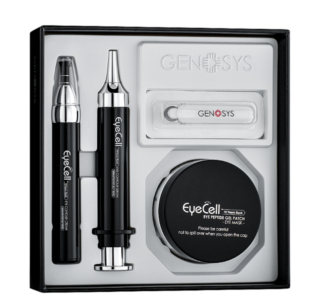 Genosys EyeCell Kit -  kompleksowy zestaw do pielęgnacji delikatnej sk&oacute;ry wok&oacute;ł oczu Genosys EyeCell Kit