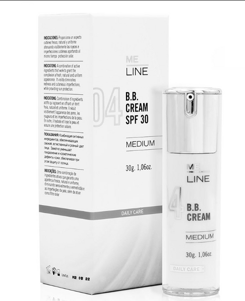 04 Me Line B.B. CREAM MEDIUM &ndash; Krem koloryzujący dla sk&oacute;ry o fototypie IV-VI