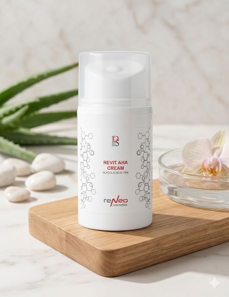 Revit AHA Cream glycolic acid 15% Odżywczy krem witaminizowany z kwasem glikolowym
