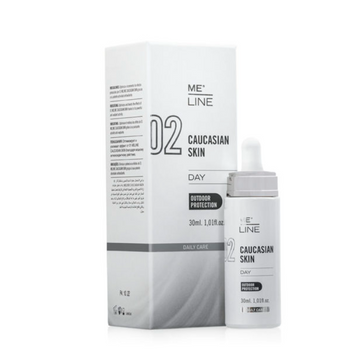 02 Me Line CAUCASIAN SKIN DAY &ndash; Serum rozjaśniające i zapobiegające przebarwieniom na dzień dla sk&oacute;r o fototypie I-IV