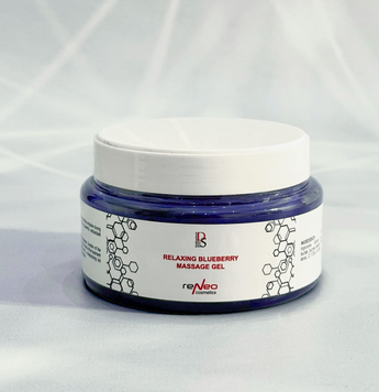 Derma Series RELAXING BLUEBERRY MASSAGE GEL Relaksujący żel bor&oacute;wkowy do masażu