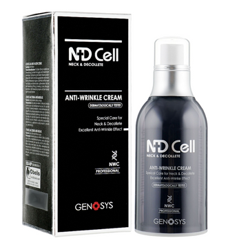 ND CELL ANTI-WRINKLE CREAM &ndash;Przeciwstarzeniowy krem do pielęgnacji sk&oacute;ry szyi i dekoltu ND CELL