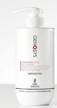 Cerabarrier Biome Gel Cleanser Genosys 600ml - Delikatny żel do mycia twarzy zmieniający się w piankę  600 ml