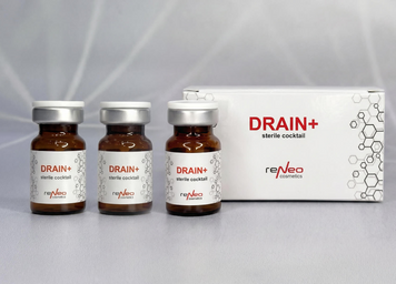 SET of DRAIN+ sterile cocktail- DRAIN + Drenażowy koktajl wazoaktywny o delikatnym działaniu lipolitycznym
