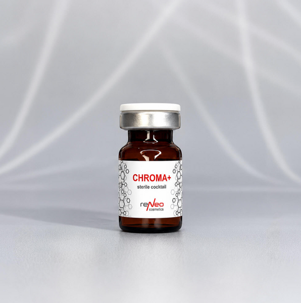 SET of CHROMA+ sterile cocktail - CHROMA+ Rozjaśniający koktajl wyr&oacute;wnujący koloryt sk&oacute;ry